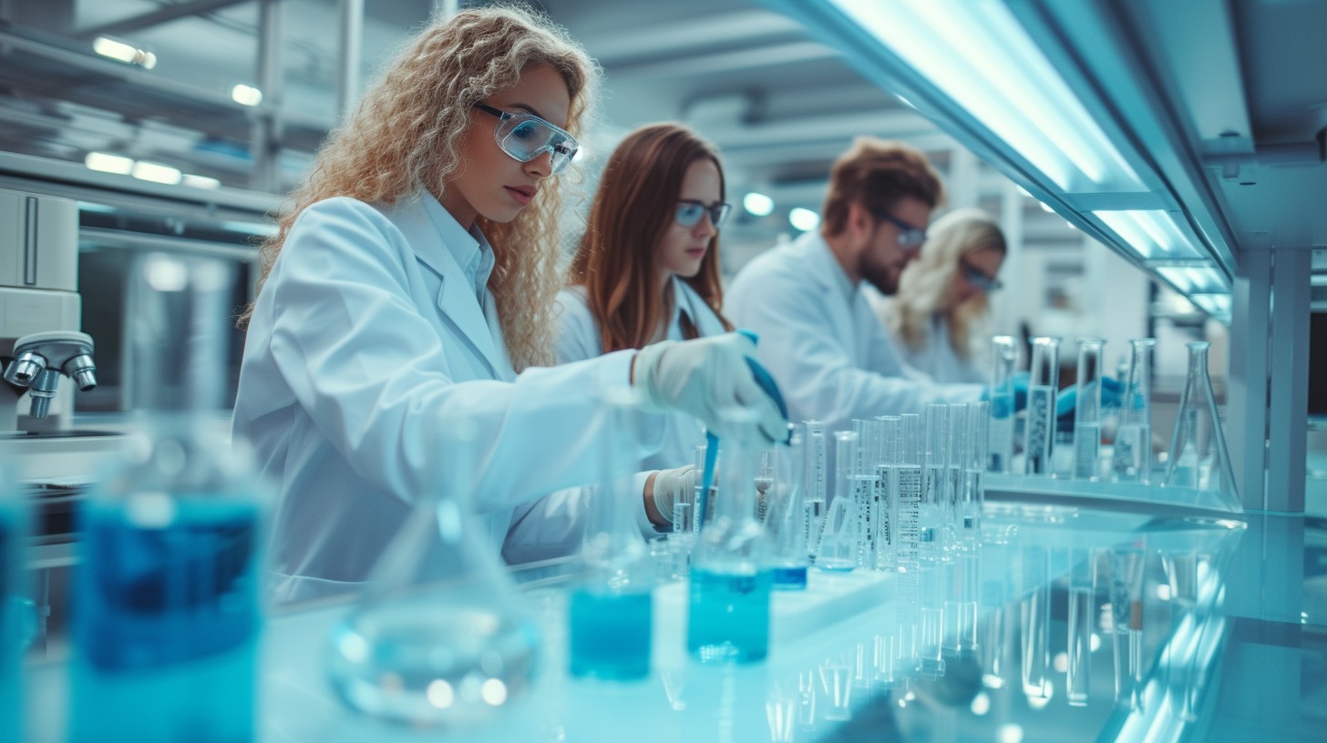 laboratory-research-team-stockcake